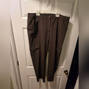 Chico's Zenergy Chocolate Brown Trousers